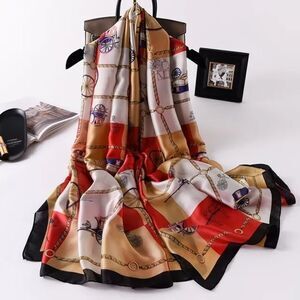 Women Silky Long Scarf/Shawl Body Wrap